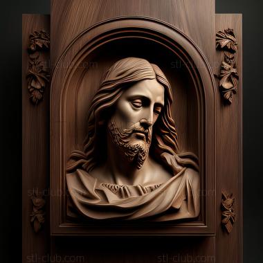 3D model st jesus (STL)